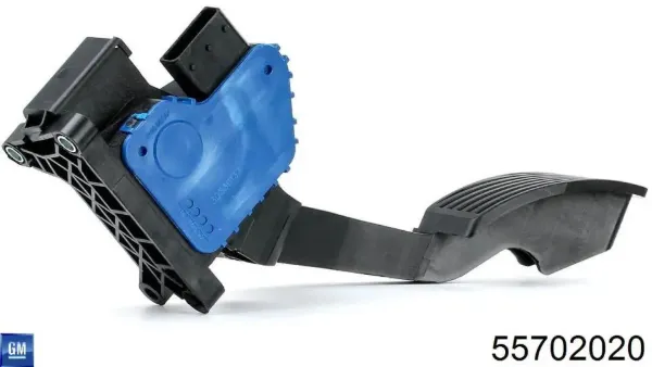 Pedal de gás (de acelerador) 55702020 General Motors