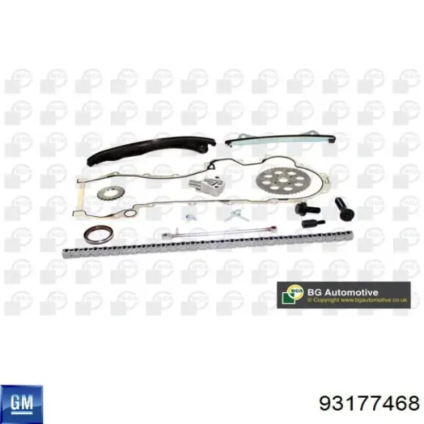 Cadeia de bomba de óleo 93177468 General Motors