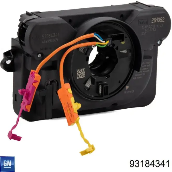 Anel AIRBAG de contato, cabo plano do volante Opel Astra H