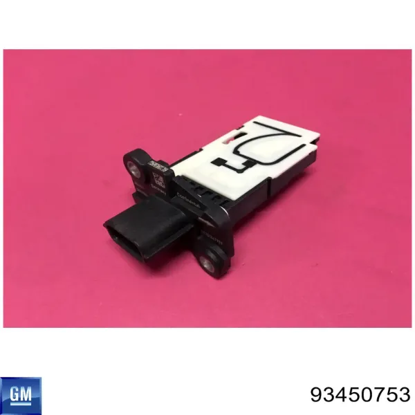 Sensor de fluxo (consumo) de ar, medidor de consumo M.A.F. - (Mass Airflow) 93450753 General Motors
