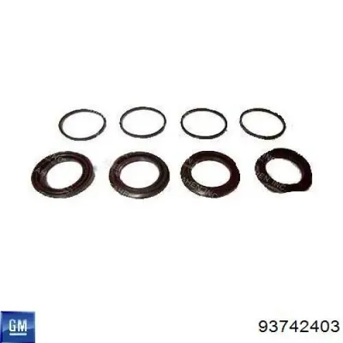 Kit de reparação de suporte do freio dianteiro 93742403 General Motors