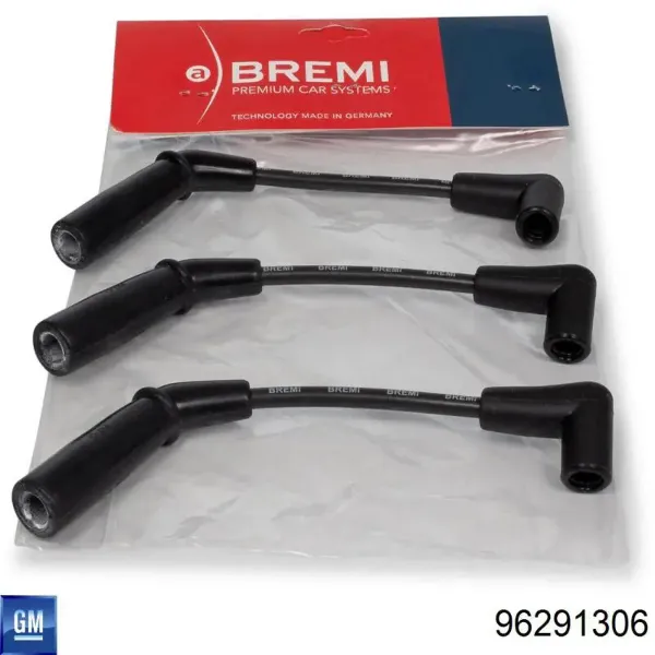 Fios de alta voltagem, kit 96291306 General Motors