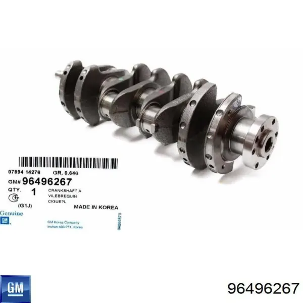 Cambota de motor 96496267 Peugeot/Citroen