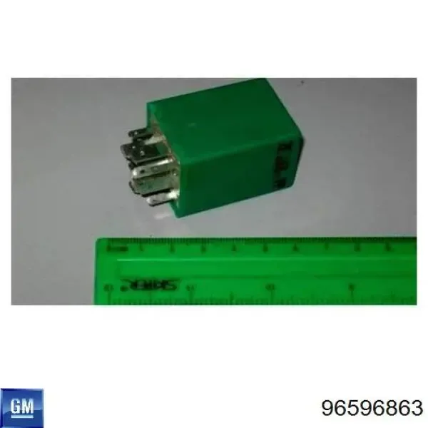 Relê de controlo de limpador pára-brisas 96596863 General Motors