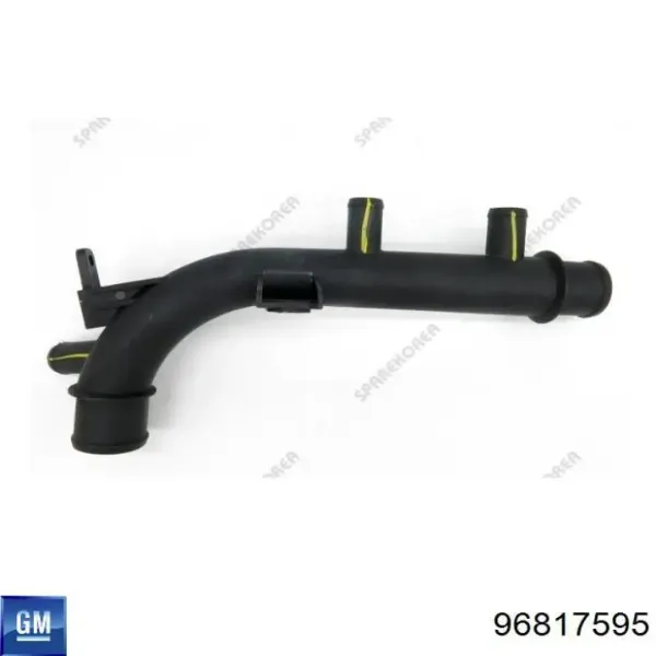 Mangueira (cano derivado) do sistema de esfriamento Chevrolet Captiva I