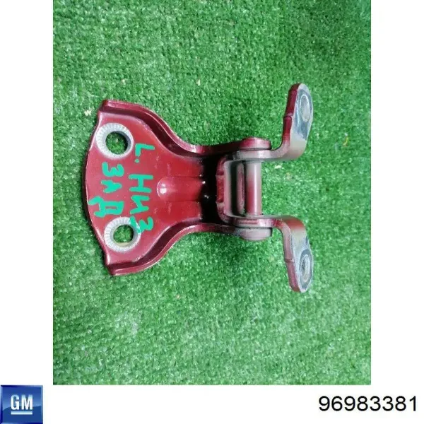 Gozno da porta traseira esquerda 96983381 General Motors