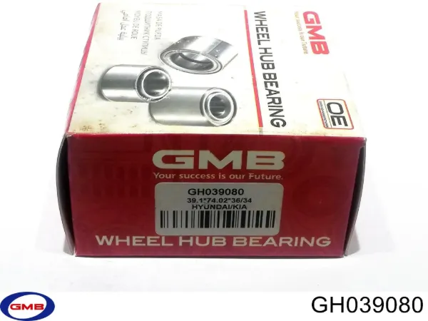 Rolamento de cubo dianteiro GH039080 GMB