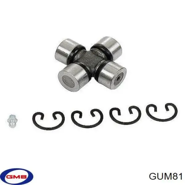 Cruzeta da junta universal traseira GUM81 GMB