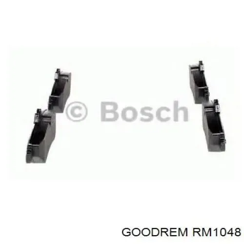 Sapatas do freio traseiras de disco RM1048 Goodrem