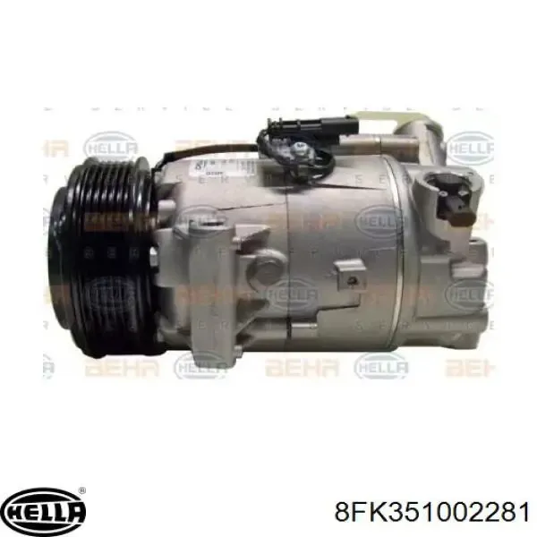 Compressor de aparelho de ar condicionado 13412251 General Motors