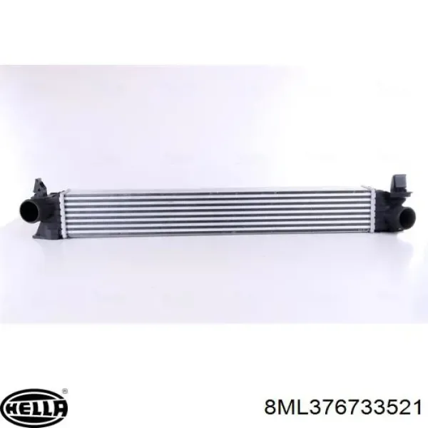 Radiador de intercooler 1382429080 Fiat/Alfa/Lancia
