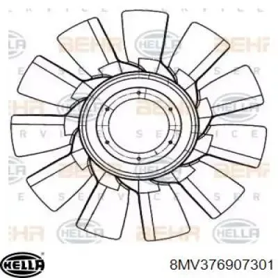 Acoplamento viscoso de ventilador de esfriamento D9SC004TT Thermotec