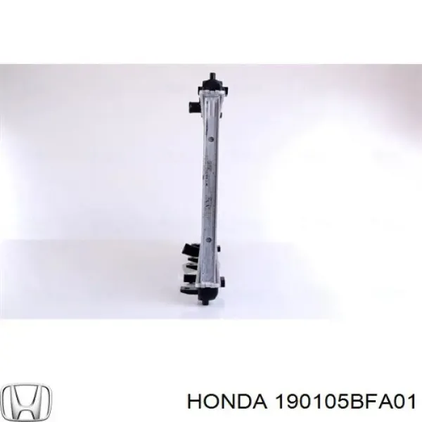 Radiador de esfriamento de motor 190105BFA01 Honda