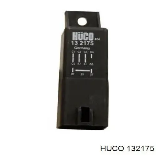 Relê das velas de incandescência 132175 Huco