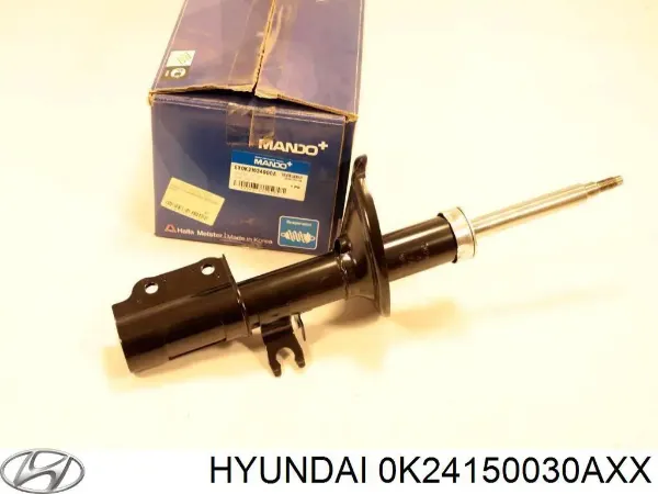 0K24150030AXX Hyundai/Kia Pára-choque dianteiro