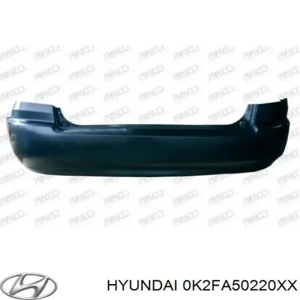 Pára-choque traseiro KIA Carens I