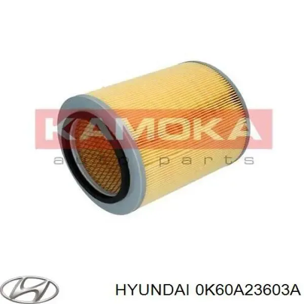 Filtro de ar 0K60A23603A Hyundai/Kia