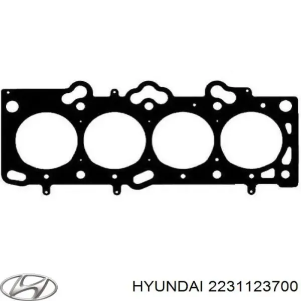 Vedante de cabeça de motor (CBC) 2231123700 Hyundai/Kia