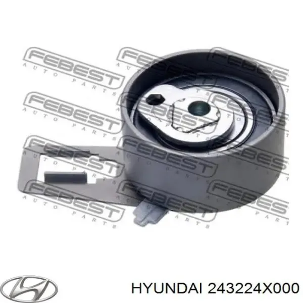 Rolo de reguladora de tensão da correia do mecanismo de distribuição de gás 243224X000 Hyundai/Kia