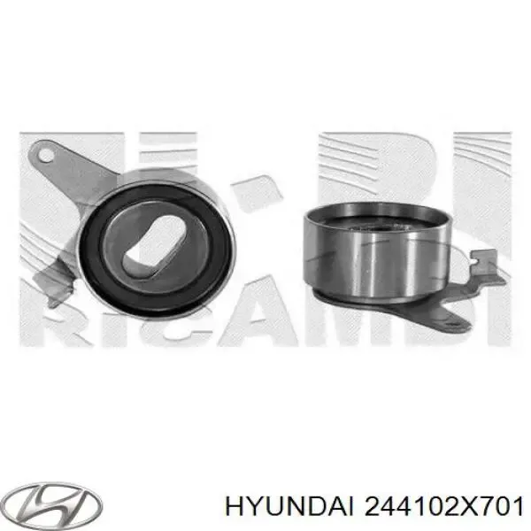 Compre 244102X701 Hyundai/Kia Rolo de reguladora de tensão da correia do mecanismo de distribuição de gás