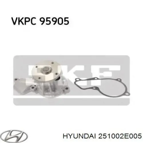 Compre 251002E005 Hyundai/Kia Bomba de água (bomba) de esfriamento