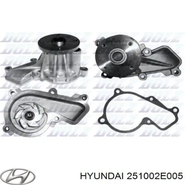 251002E005 Hyundai/Kia Bomba de água (bomba) de esfriamento
