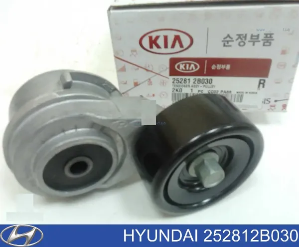 Reguladora de tensão da correia de transmissão 252812B030 Hyundai/Kia