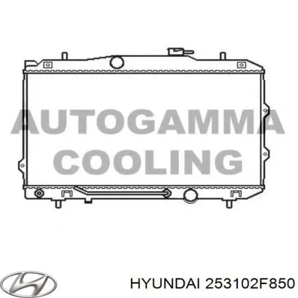 Radiador de esfriamento de motor 253102F900 Hyundai/Kia