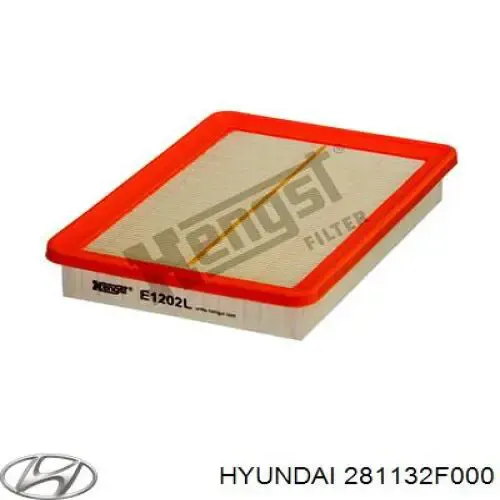 281132F000 Hyundai/Kia Filtro de ar