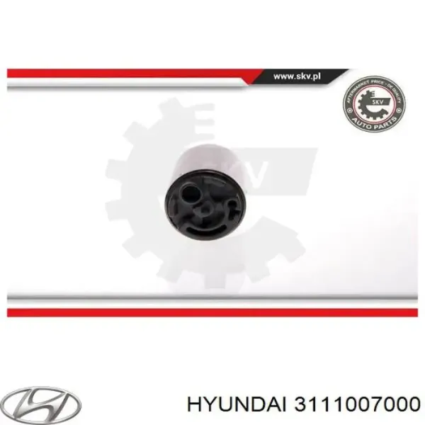 Módulo de bomba de combustível com sensor do nível de combustível Hyundai/Kia 3111007000