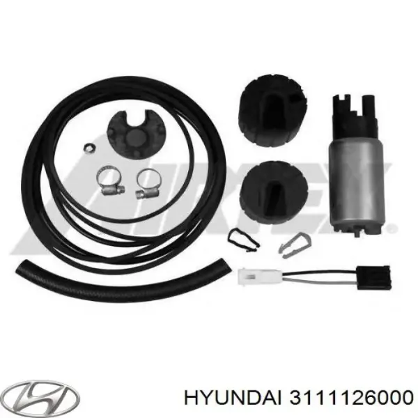 Bomba de combustível elétrica submersível Hyundai Santa Fe I