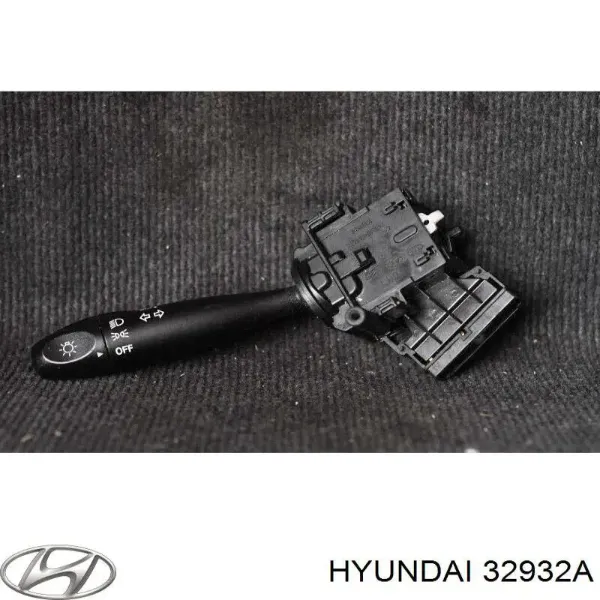 Comutador das luzes no "painel de instrumentos" 32932A Hyundai/Kia