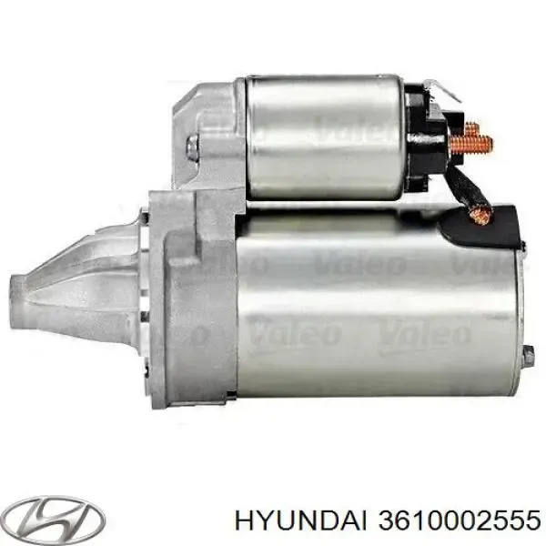 Motor de arranco 3610002555 Hyundai/Kia