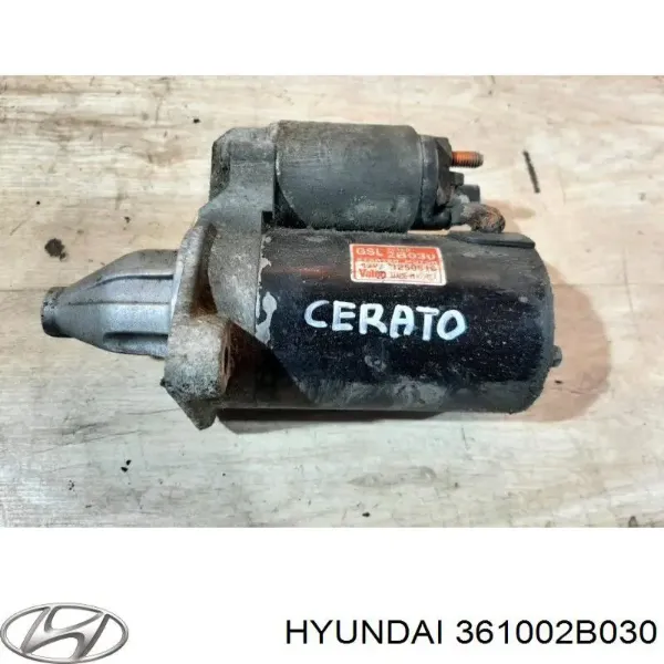 Motor de arranco 361002B030 Hyundai/Kia