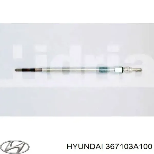 Vela de incandescência 367103A100 Hyundai/Kia