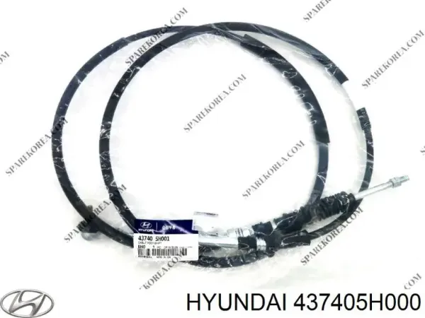 Cabo de mudança (de seleção de velocidade) 437405H001 Hyundai/Kia