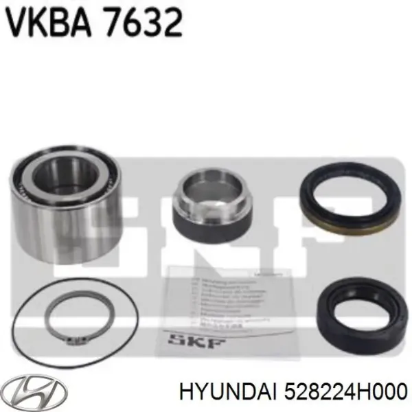 Anel de travagem de rolamento do semieixo traseiro 528224H000 Hyundai/Kia