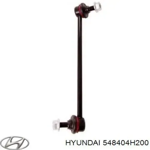 Montante direito de estabilizador dianteiro 548404H200 Hyundai/Kia