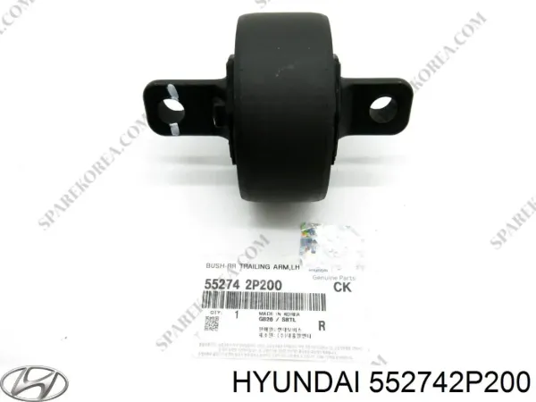 Bloco silencioso dianteiro de braço oscilante traseiro longitudinal 552742P200 Hyundai/Kia