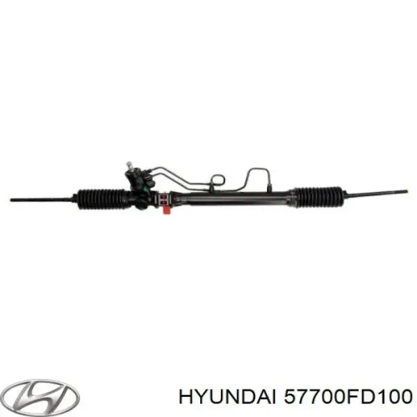 Cremalheira da direção 57700FD101 Hyundai/Kia