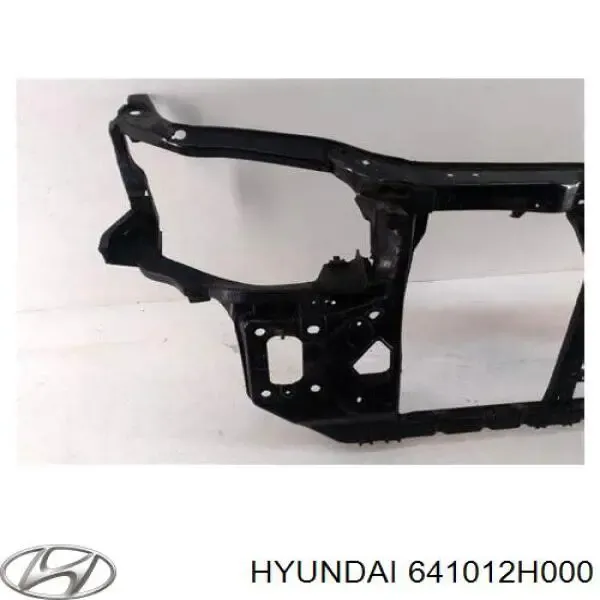Suporte do radiador montado (painel de montagem de fixação das luzes) 641012H000 Hyundai/Kia