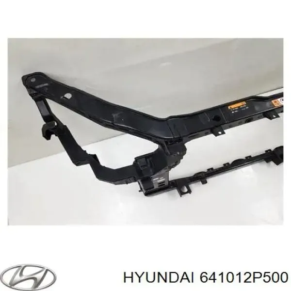 Suporte do radiador montado (painel de montagem de fixação das luzes) 641012P500 Hyundai/Kia