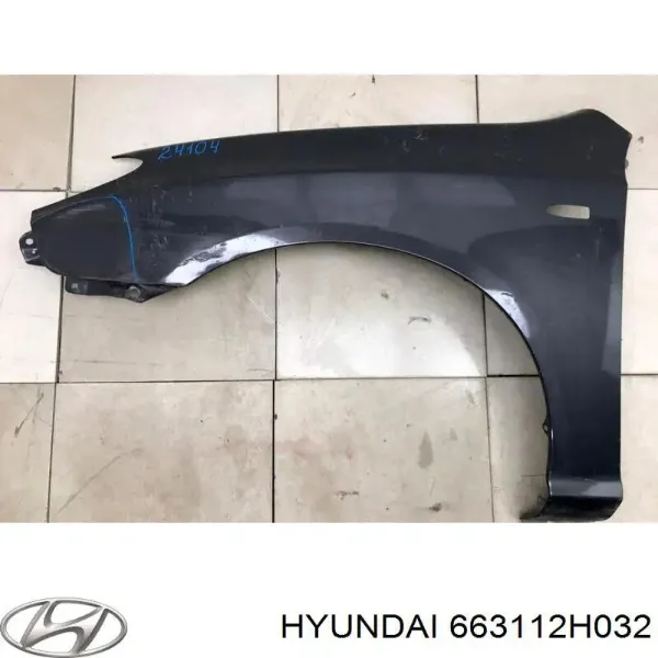 Pára-lama dianteiro esquerdo 663112H032 Hyundai/Kia