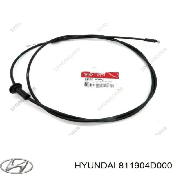 Cabo de abertura da capota KIA Carnival III