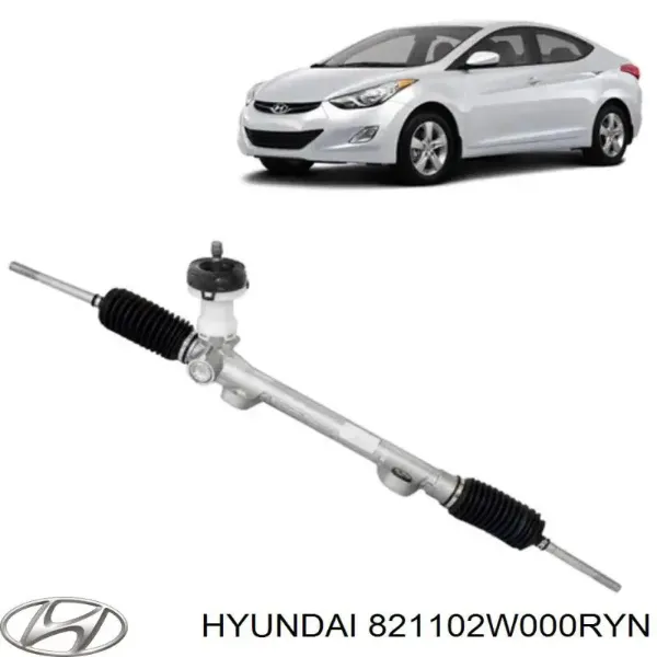 Compactador da porta dianteira esquerda (na carroçaria) 821102W000RYN Hyundai/Kia