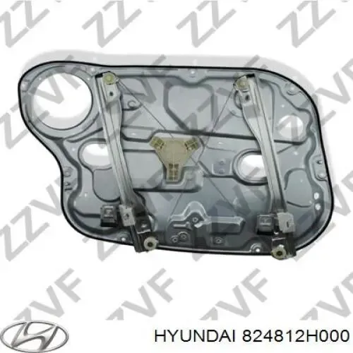 Mecanismo de acionamento de vidro da porta dianteira direita Hyundai Elantra IV