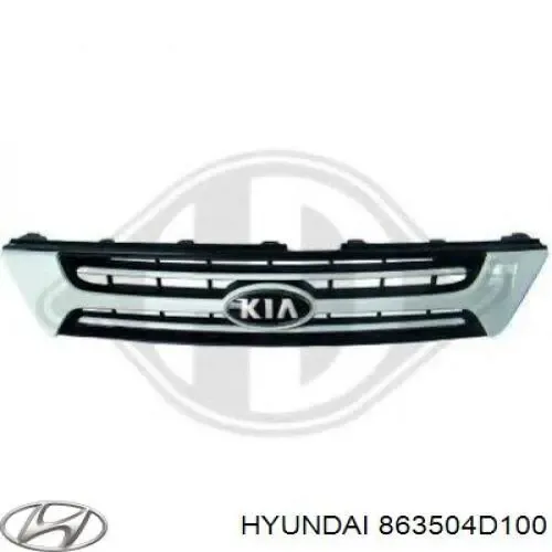 Grelha do radiador KIA Carnival III
