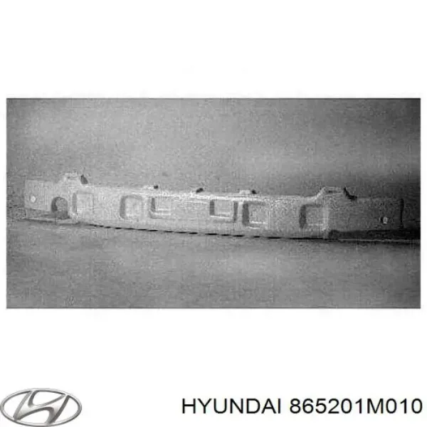 Absorvedor (enchido) do pára-choque dianteiro 865201M010 Hyundai/Kia