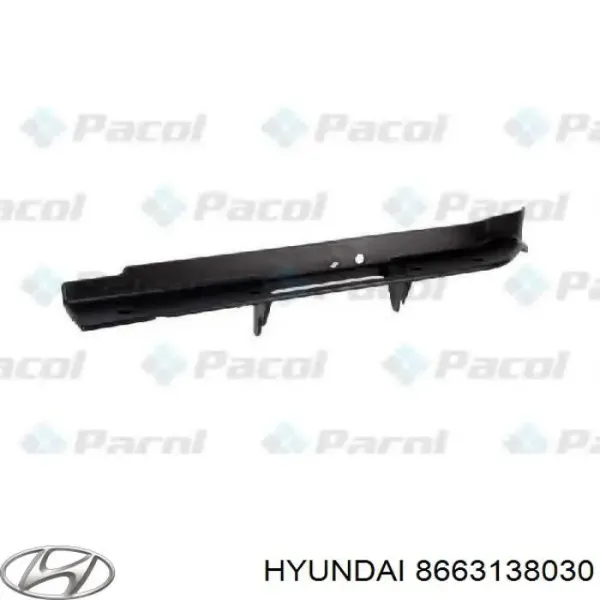 Reforçador do pára-choque traseiro Hyundai Sonata IV