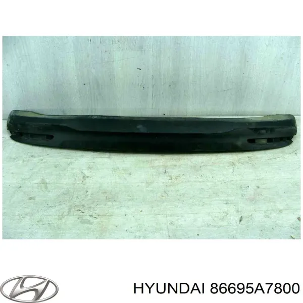 Placa sobreposta do pára-choque traseiro 86695A7800 Hyundai/Kia